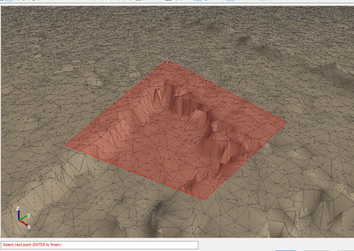 CAD-Earth Mesh Cross Section